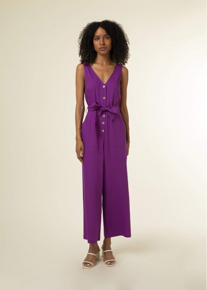 FRNCH Laurena jumpsuit violet