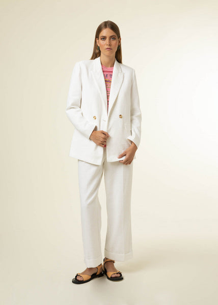 FRNCH Garance  blazer white