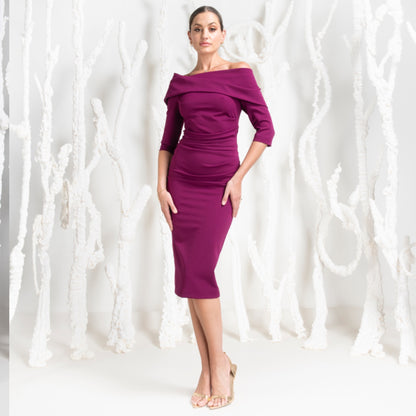 Kevan Jon Coxon Bardot  knee dress  Mulberry