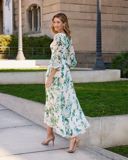 Couture club  7G129 Geo emerald print