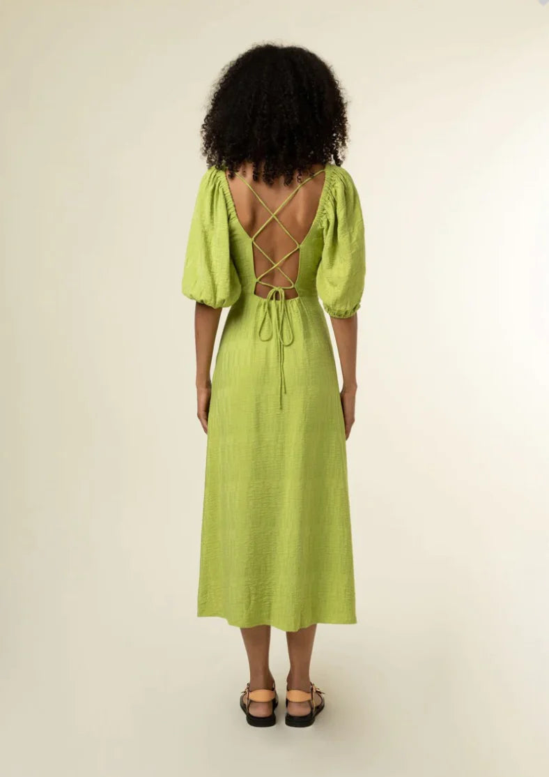 FRNCH Celine dress olive