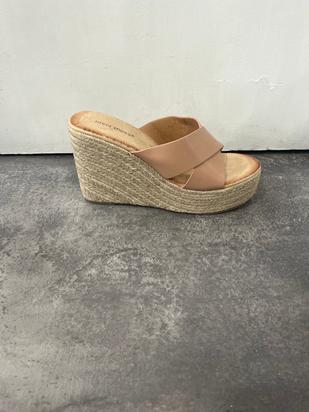 Beige 2025 espadrille wedges