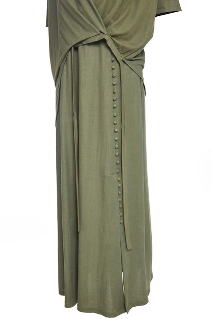 NAYA NAS23162 khaki 2 piece  dress