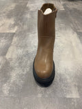 Taupe extreme sole boot
