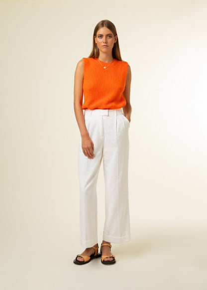 FRNCH Palmier trouser green