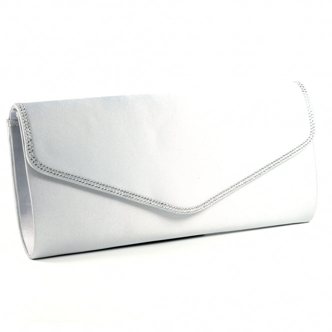 Lunar Janelle  clutch silver
