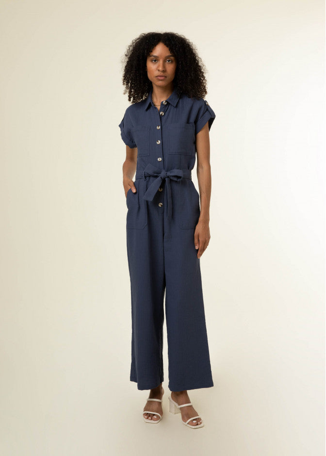 FRNCH Jeanne jumpsuit  blue