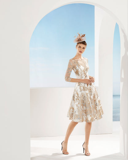 Couture Club 3G186 Pink and Ivory