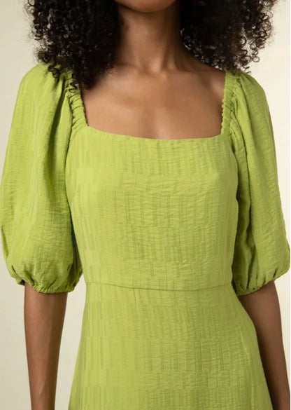FRNCH Celine dress olive