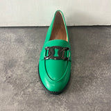 Buckle loafer  green