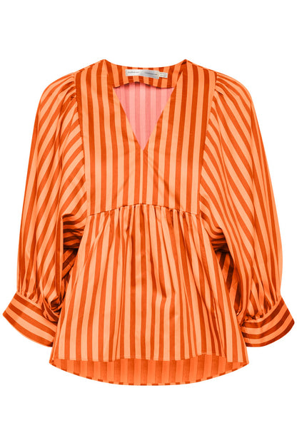 Inwear DeixIW   Blouse cantaloupe stripe