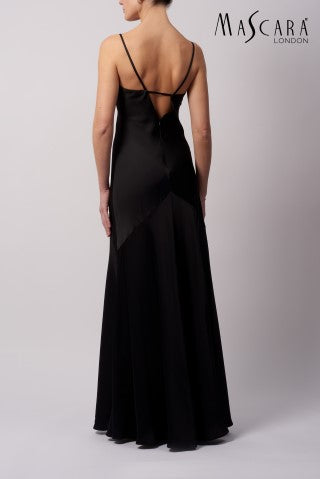 Mascara M191022 Black Slick Dress